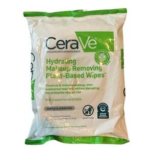 CeraVe - Hydrating Makeup Removing Wipes (25 Ct) - Gentle Cleanser